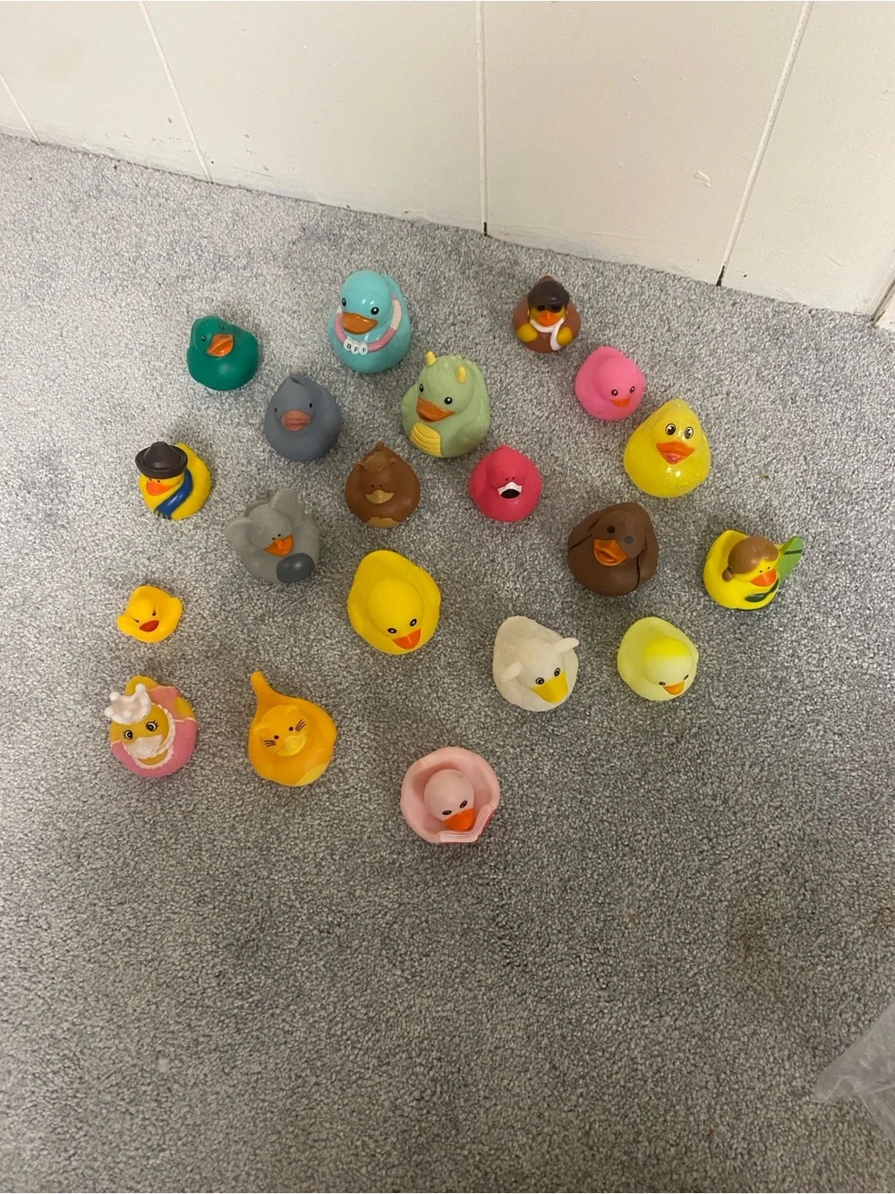 Assorted Rubber Duck Bath Toy Bundle - Multicolor
